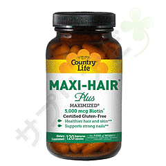 マキシヘアプラス 120錠 1本 | Maxi-Hair Plus 120tablets one 360 錠