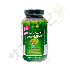 リビンググリーンリキッドジェルマルチ(女性用) 120錠 1本 | (IrwinNaturals)LivingGreen Liquid-GelMulti(Women’s) 120tablets one